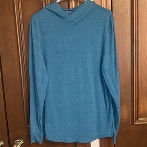 Lululemon Men’s Repetition Hoodie, Heathered Cyprus, Size M/L